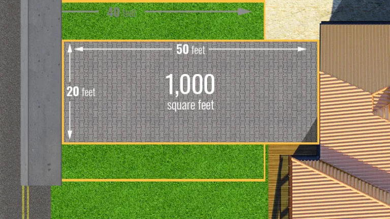 How many squares are in a 1000 sq ft?